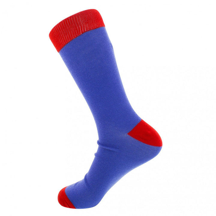 Superman Suit and Superboy Logos 2-Pair Pack of Crew Socks Image 3