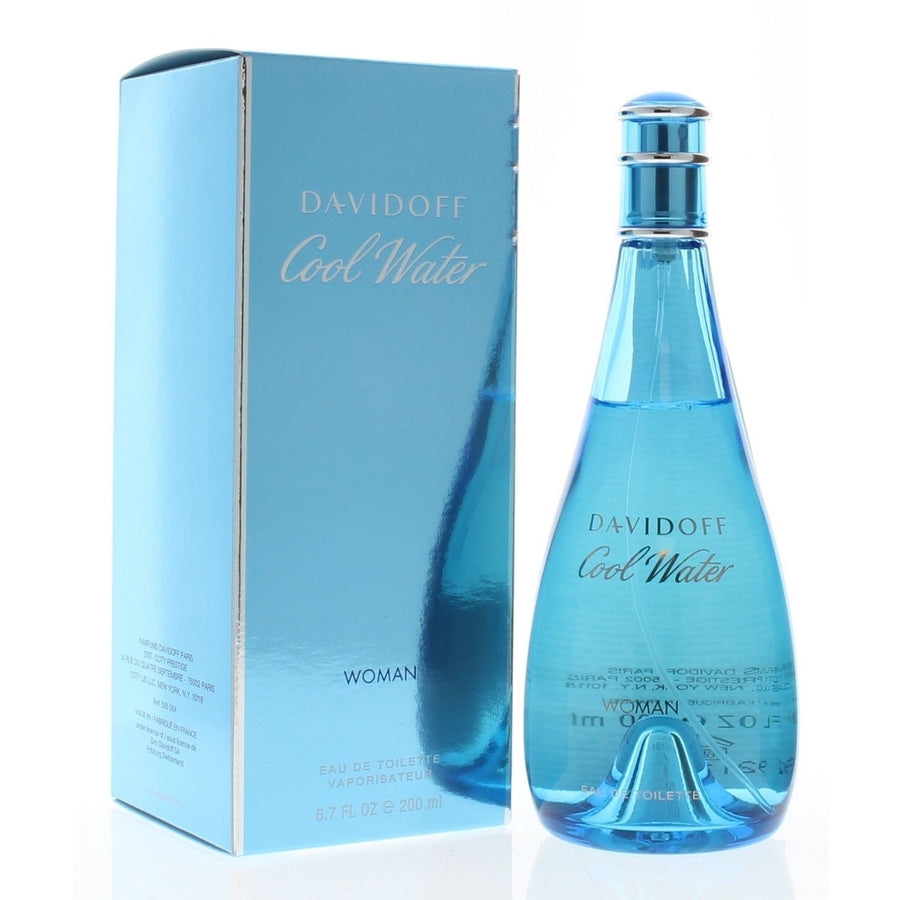 Davidoff Cool Water Eau De Toilette Spray for Women 6.7oz/200ml Image 1