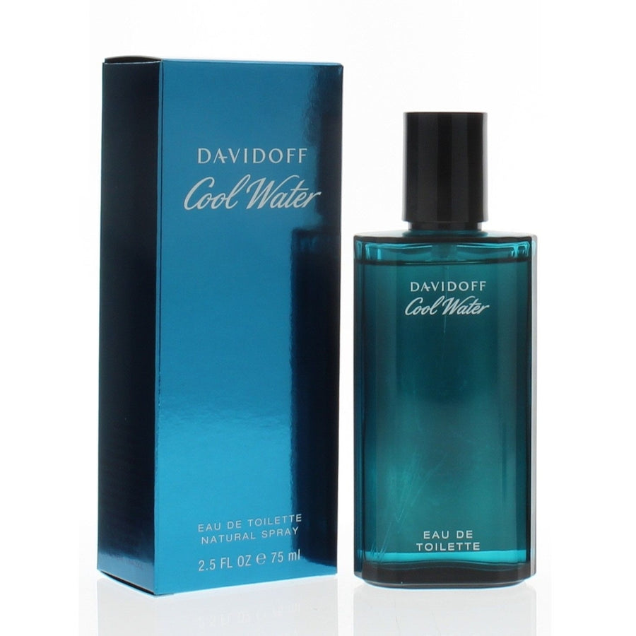 Davidoff Cool Water Eau De Toilette Spray for Men 2.5oz/75ml Image 1