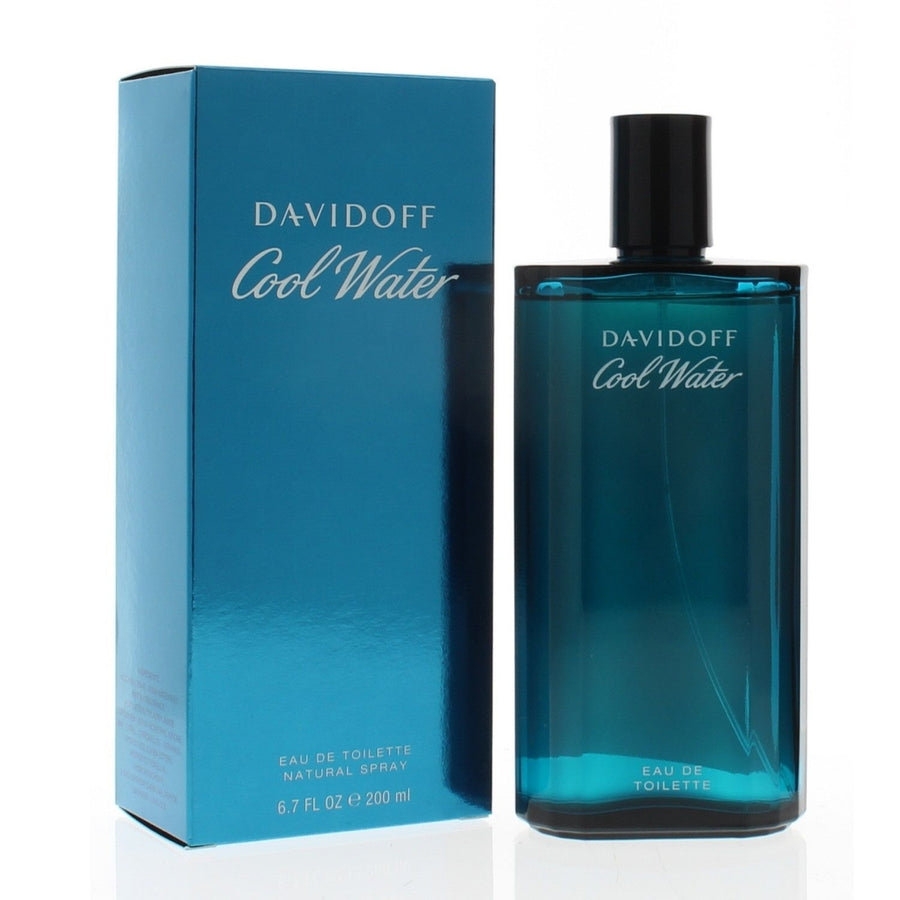 Davidoff Cool Water Mens Eau De Toilette Spray 6.7oz/200ml Classic Fragrance Image 1