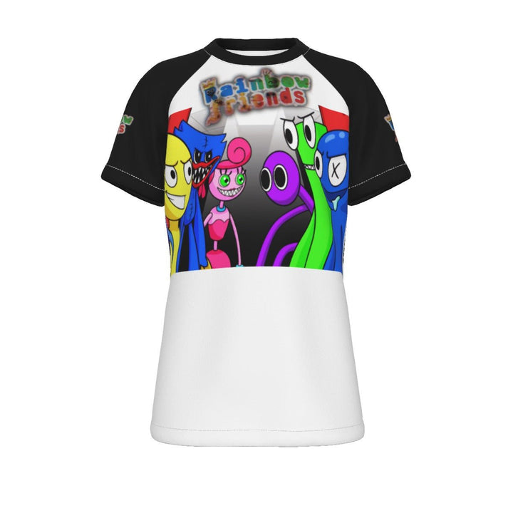 Kids Rainbow Friends VS Huggy Shirt Image 1