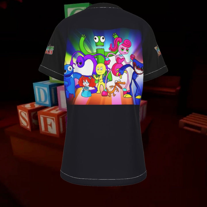 Kids Rainbow Friends VS Huggy Shirt Image 2