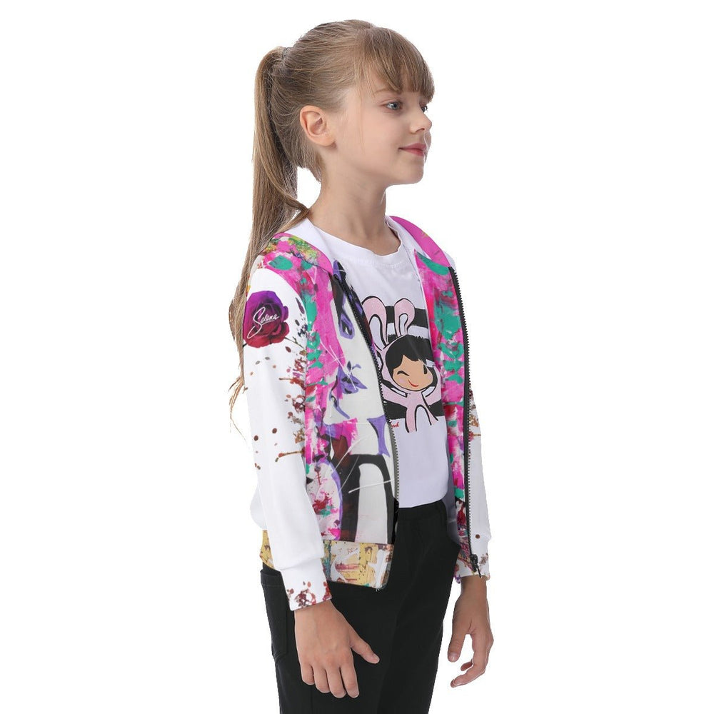 Kids Selena Zip Up Hoodie Image 2