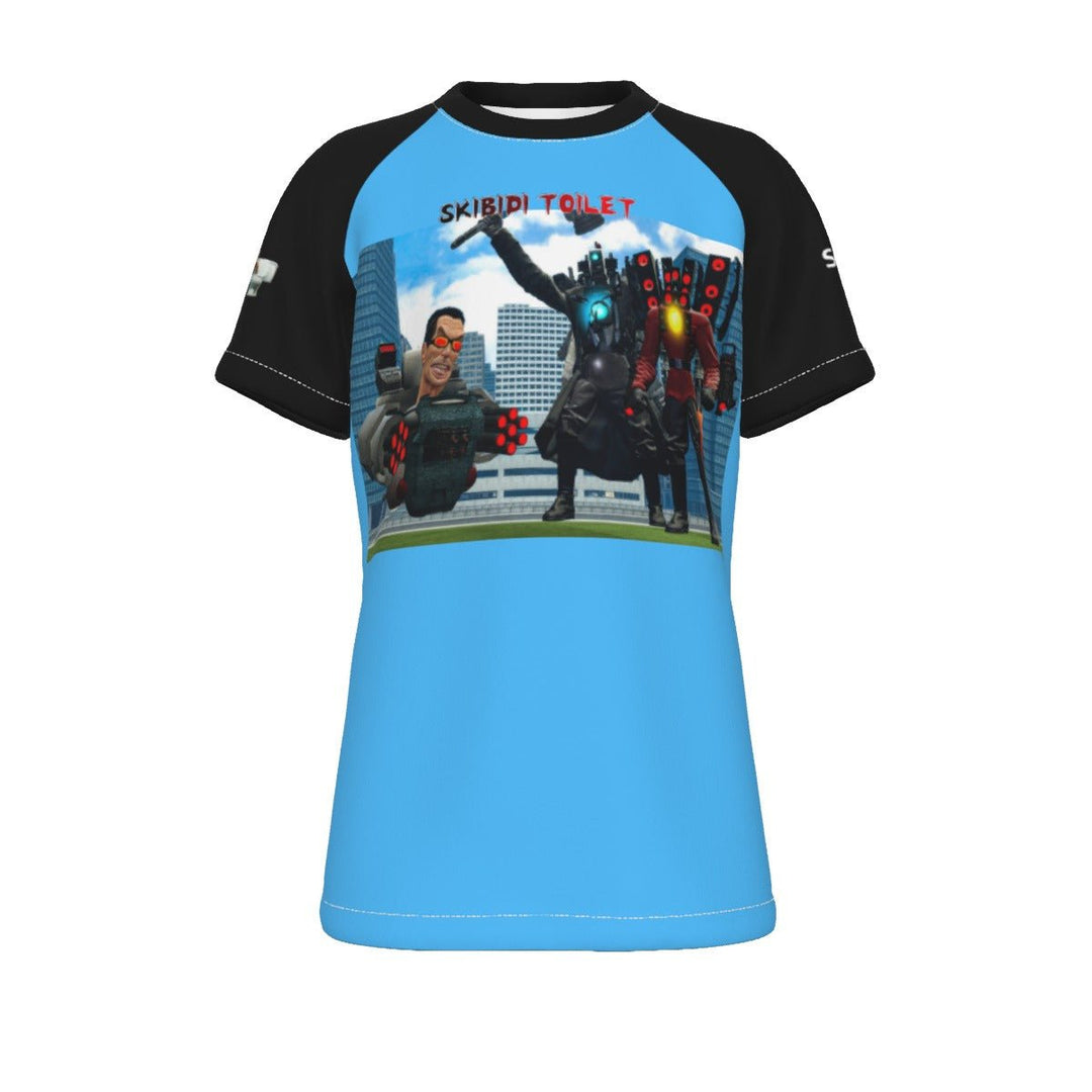 Kids Skibidi Titans VS Shirt Image 1