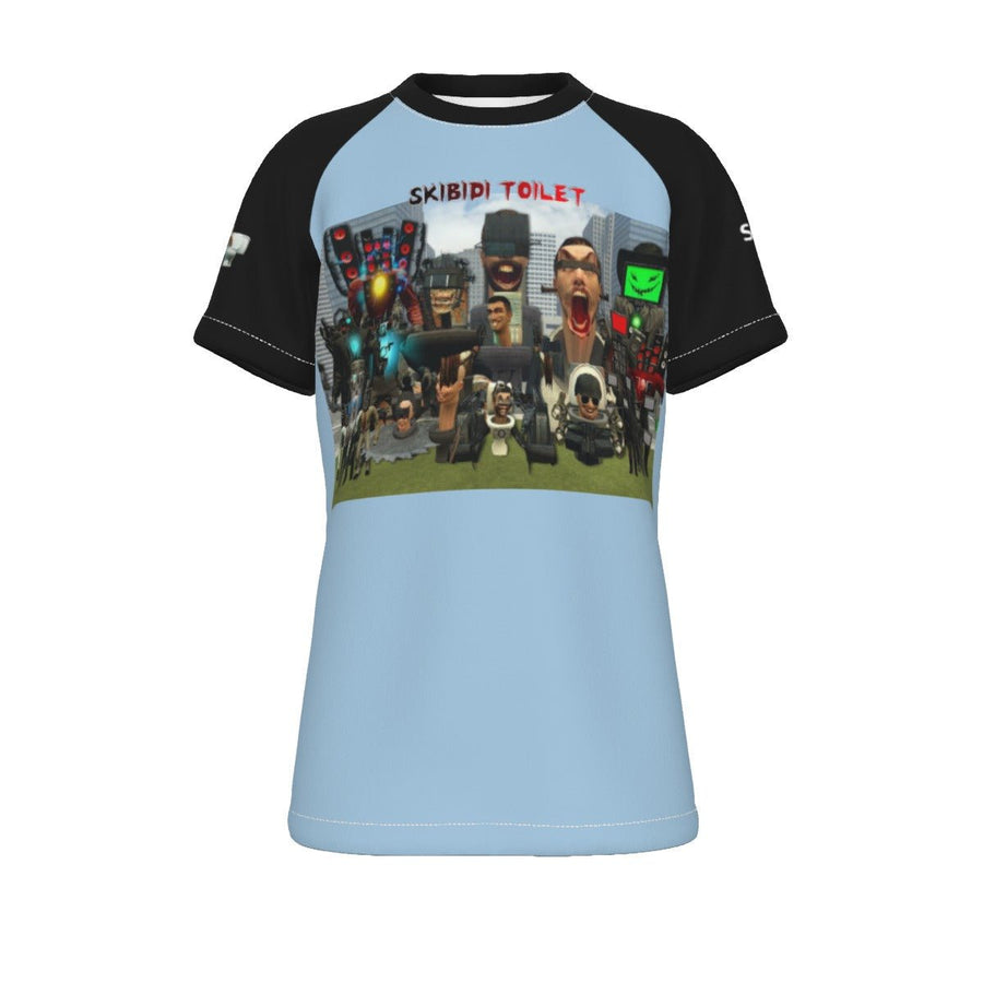 Kids Skibidi Characters Shirt Image 1