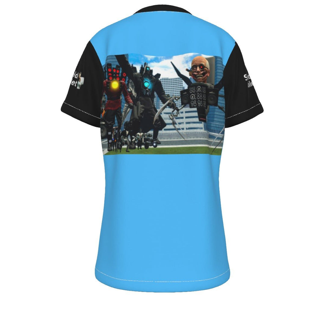 Kids Skibidi Titans VS Shirt Image 2