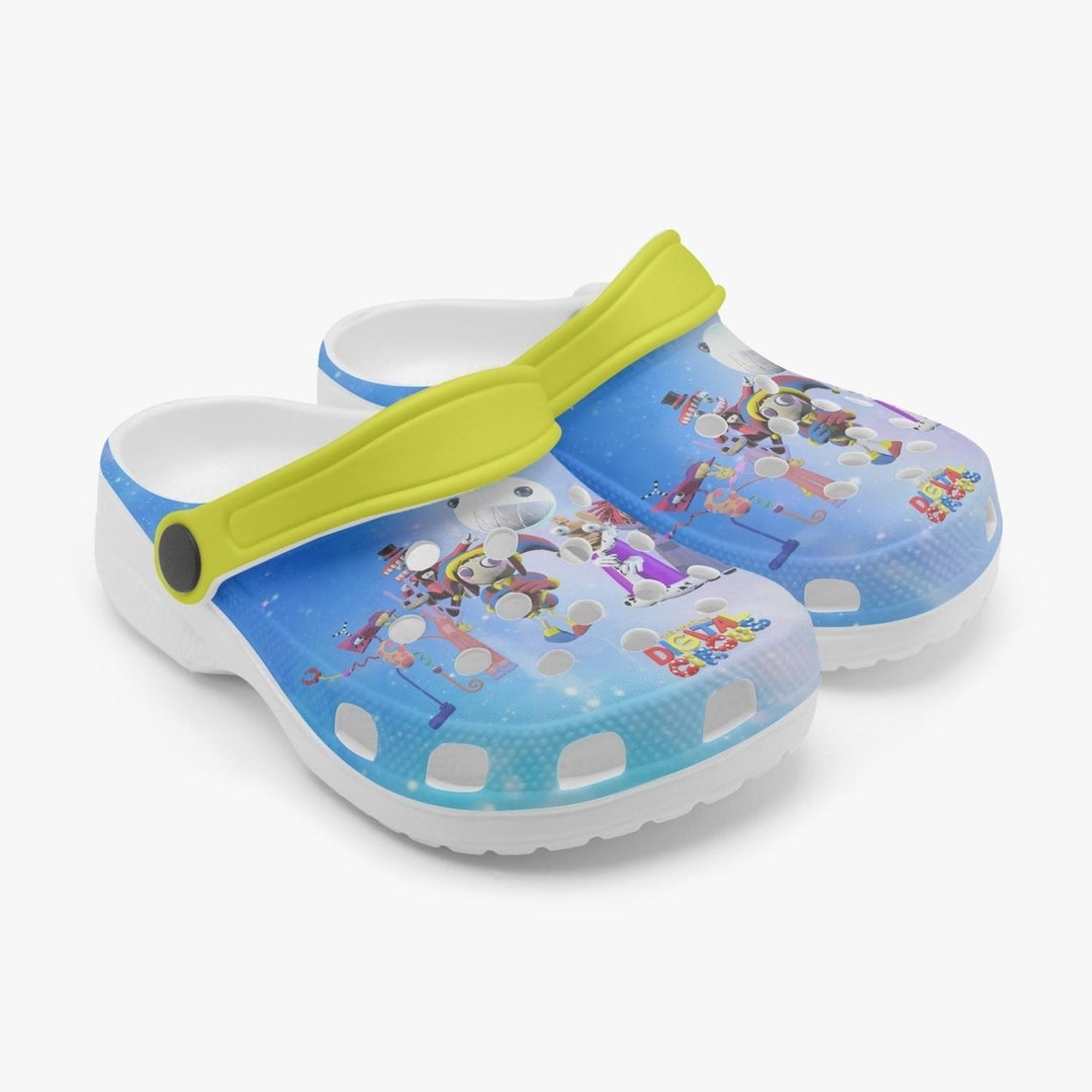 Kids Amazing Digital Circus Clogs Lightweight EVA Anti-Slip Indoor Outdoor Wear Image 2