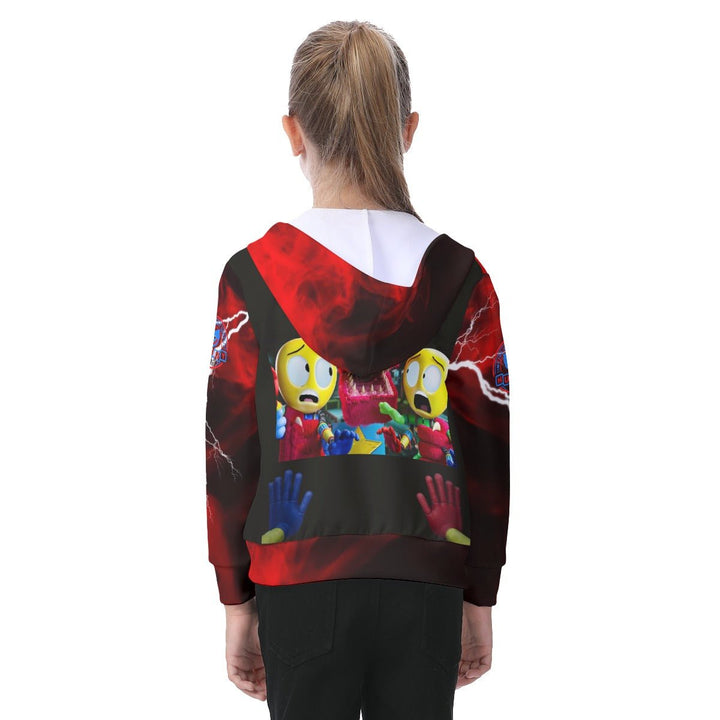 Kids Boxy Boo Zip Up Hoodie Image 4