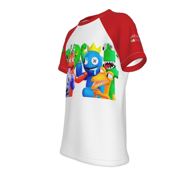 Kids Garten of Ban Ban Rainbow Friends Shirt Image 4