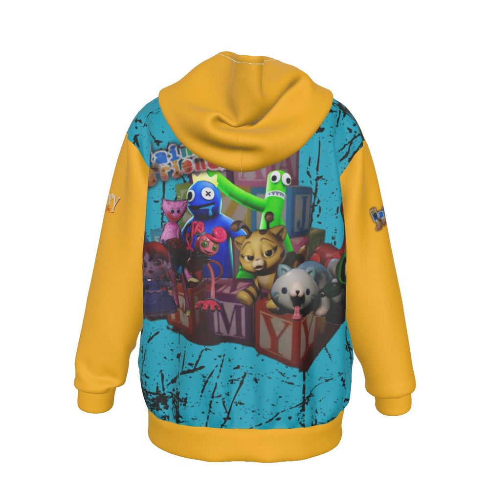 Kids Huggy Wuggy Rainbow Friends Hoodie Image 2