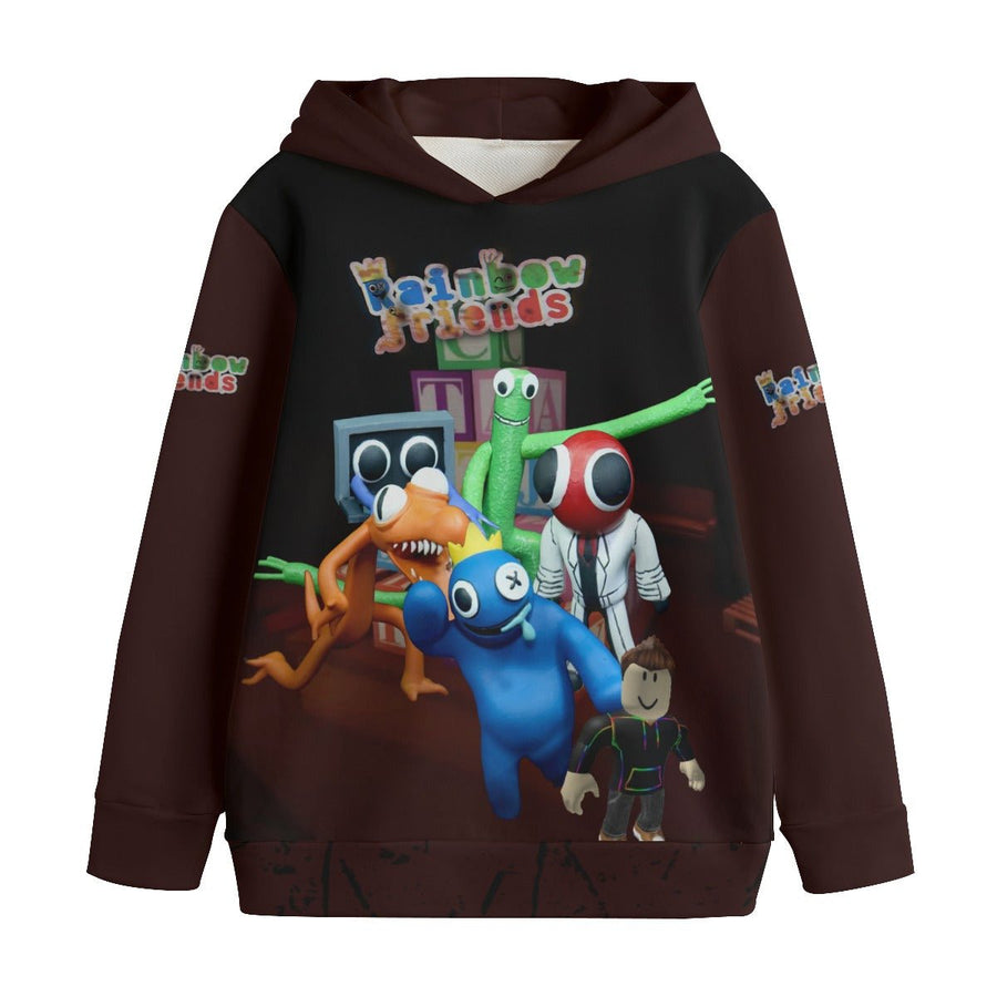 Kids Rainbow Friends Pullover Hoodie Image 1