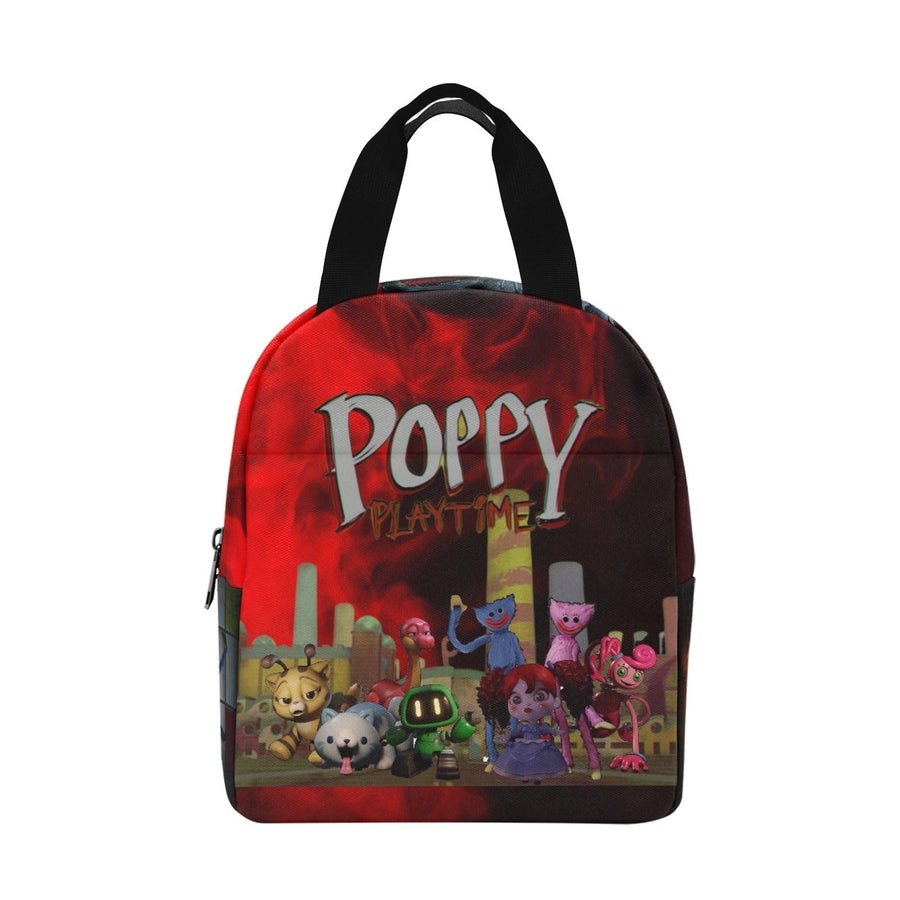 Huggy Wuggy Insulated Lunch Carrier Poppy Playtime Water-Resistant 100% Polyester Image 1