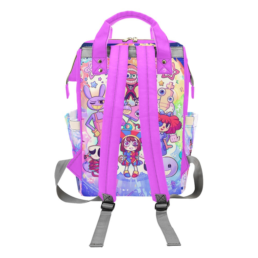 Amazing Digital Circus Jax Waterproof Multi-Function Backpack 15 Inch Nylon Image 2