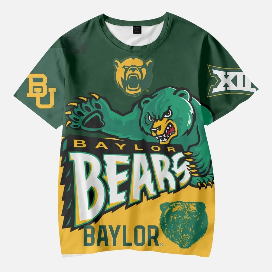 Baylor Kids Shirt Polyester Loose Fit Classic Round Collar Available Sizes 110-160 Image 1