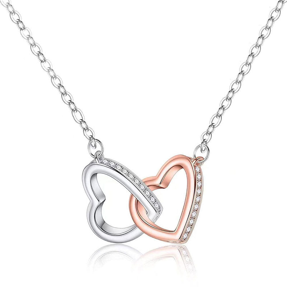 Connected Hearts Necklace Image 4