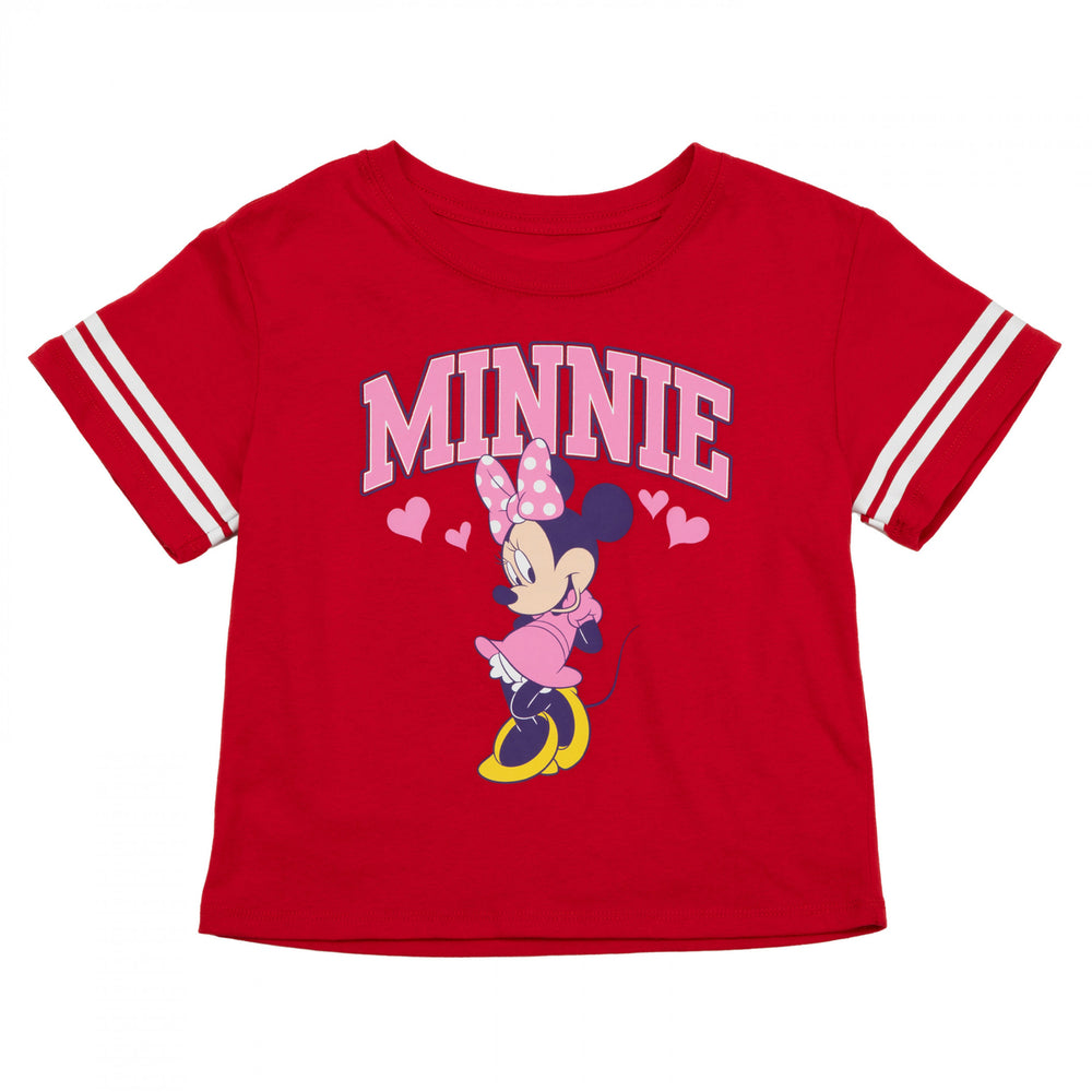 Minnie Mouse Cute Sport Pose Youth Girls T-Shirt Image 2