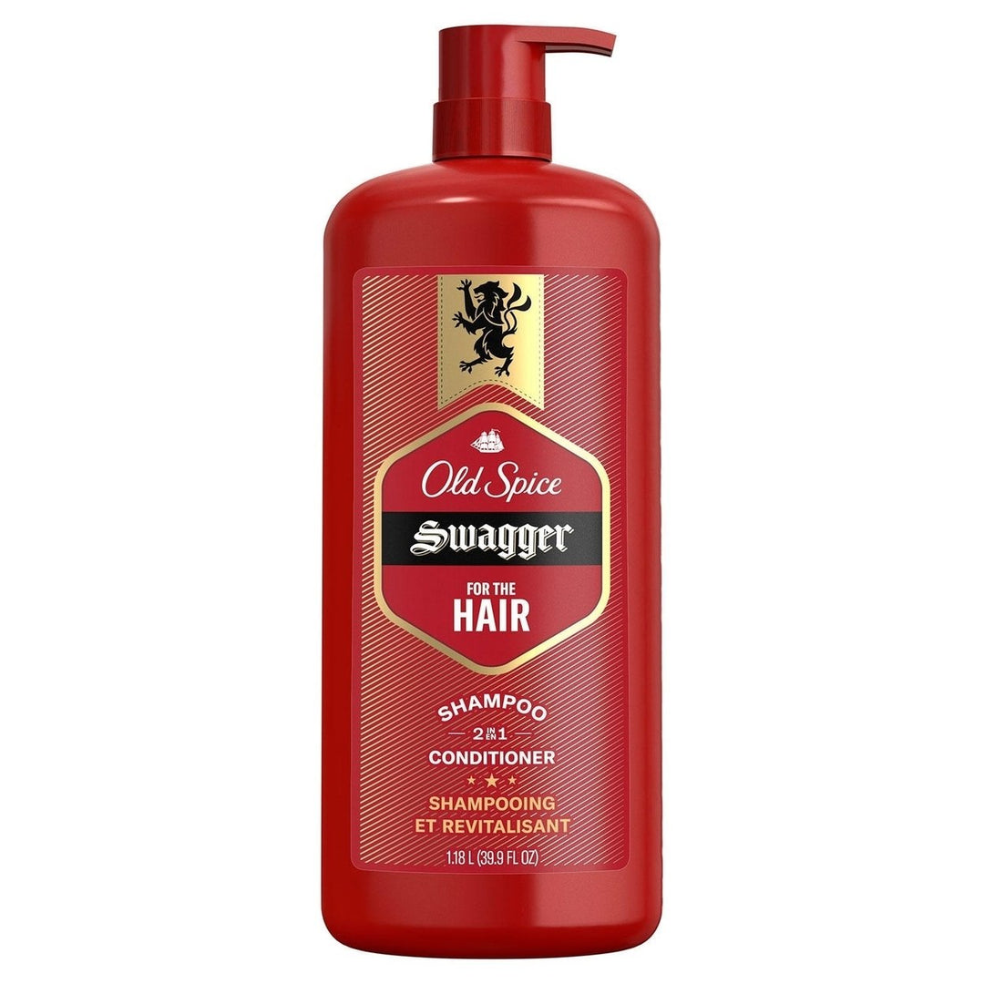 Old Spice Swagger 2 in1 Shampoo and Conditioner for Men (39.9 Fluid Ounce) Image 1