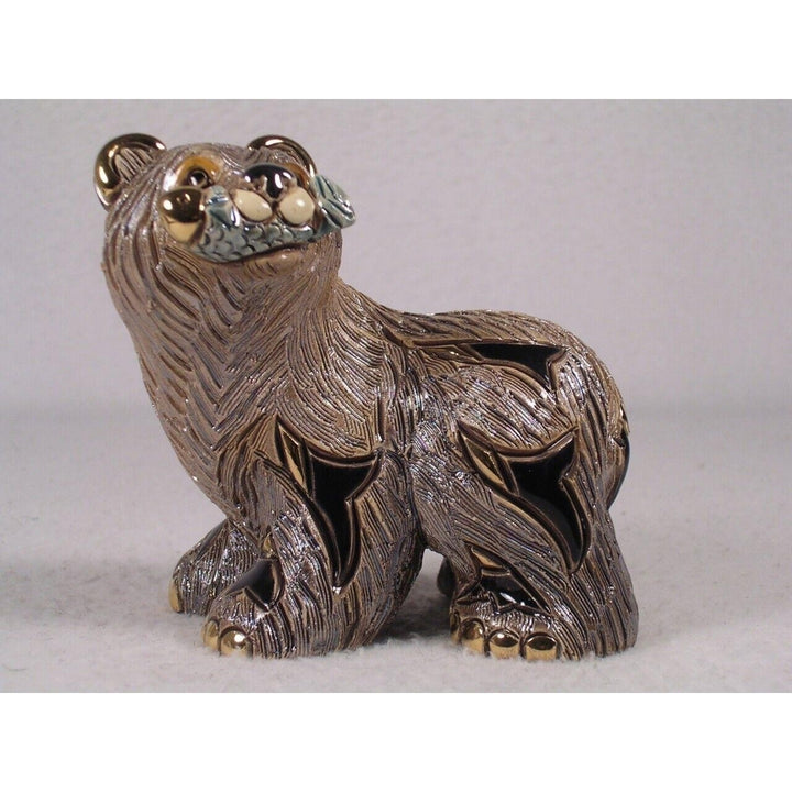 De Rosa Rinconada Family Collection Grizzly Bear With Fish F148- In Box Image 1