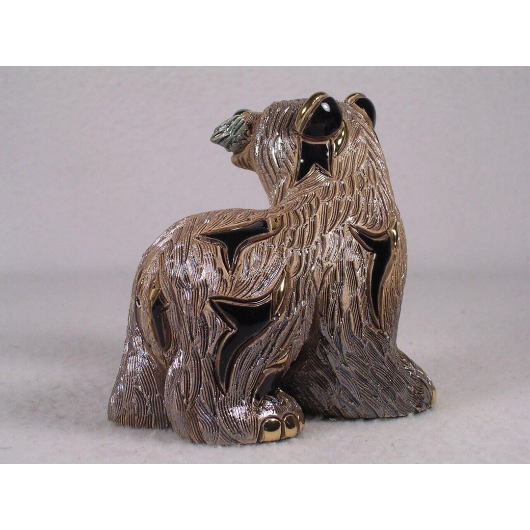 De Rosa Rinconada Family Collection Grizzly Bear With Fish F148- In Box Image 2