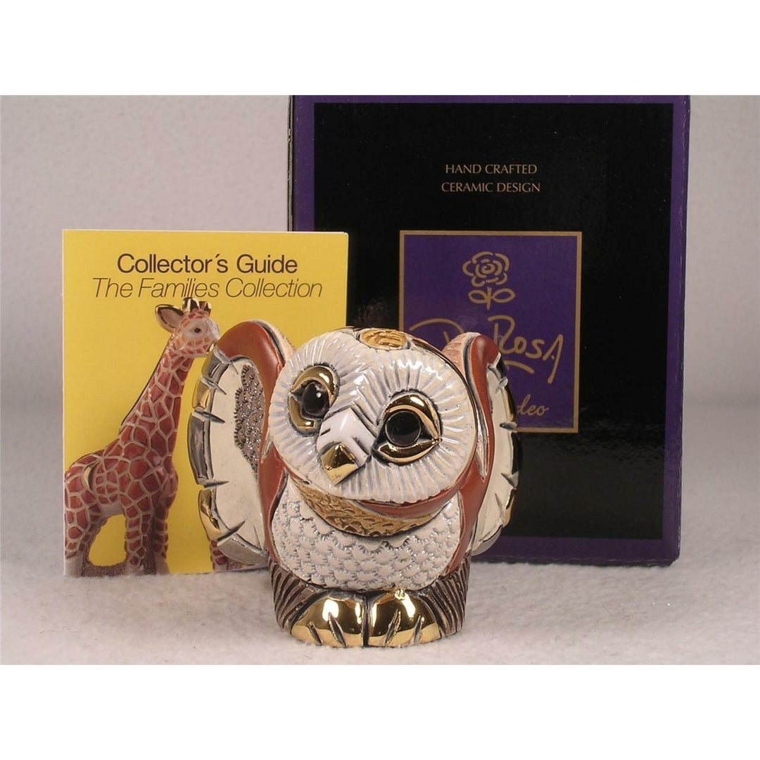 De Rosa Rinconada Family Collection Barn Owl F105-Wings Spread In Box Image 4