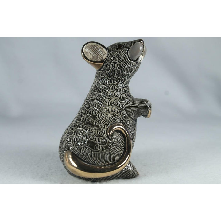 De Rosa Rinconada Family Figurine Zodiac Black Mouse/Rat F223B- In Box Image 4