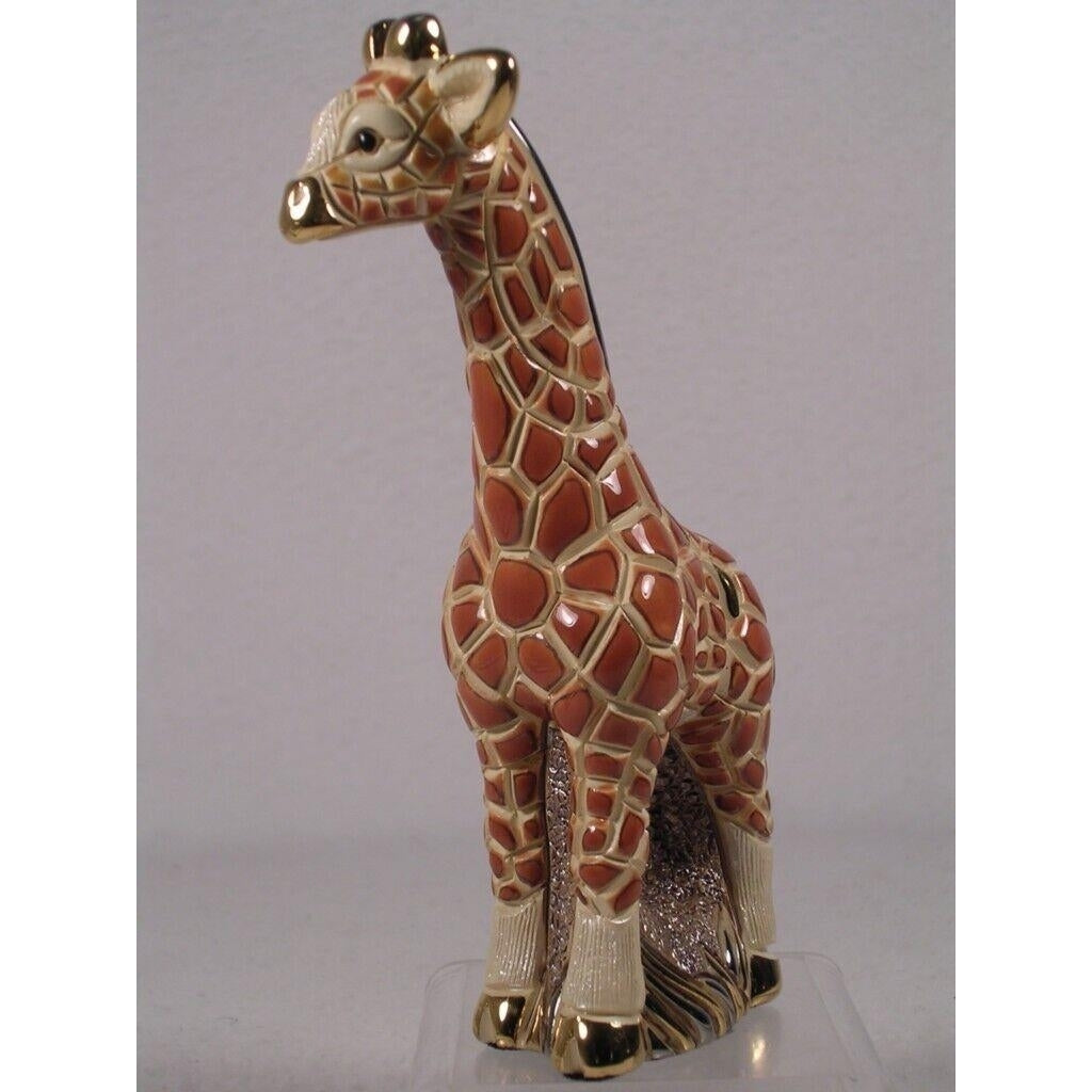 DeRosa Rinconada Family Collection Adult Figurine Giraffe F142- In Box Image 3