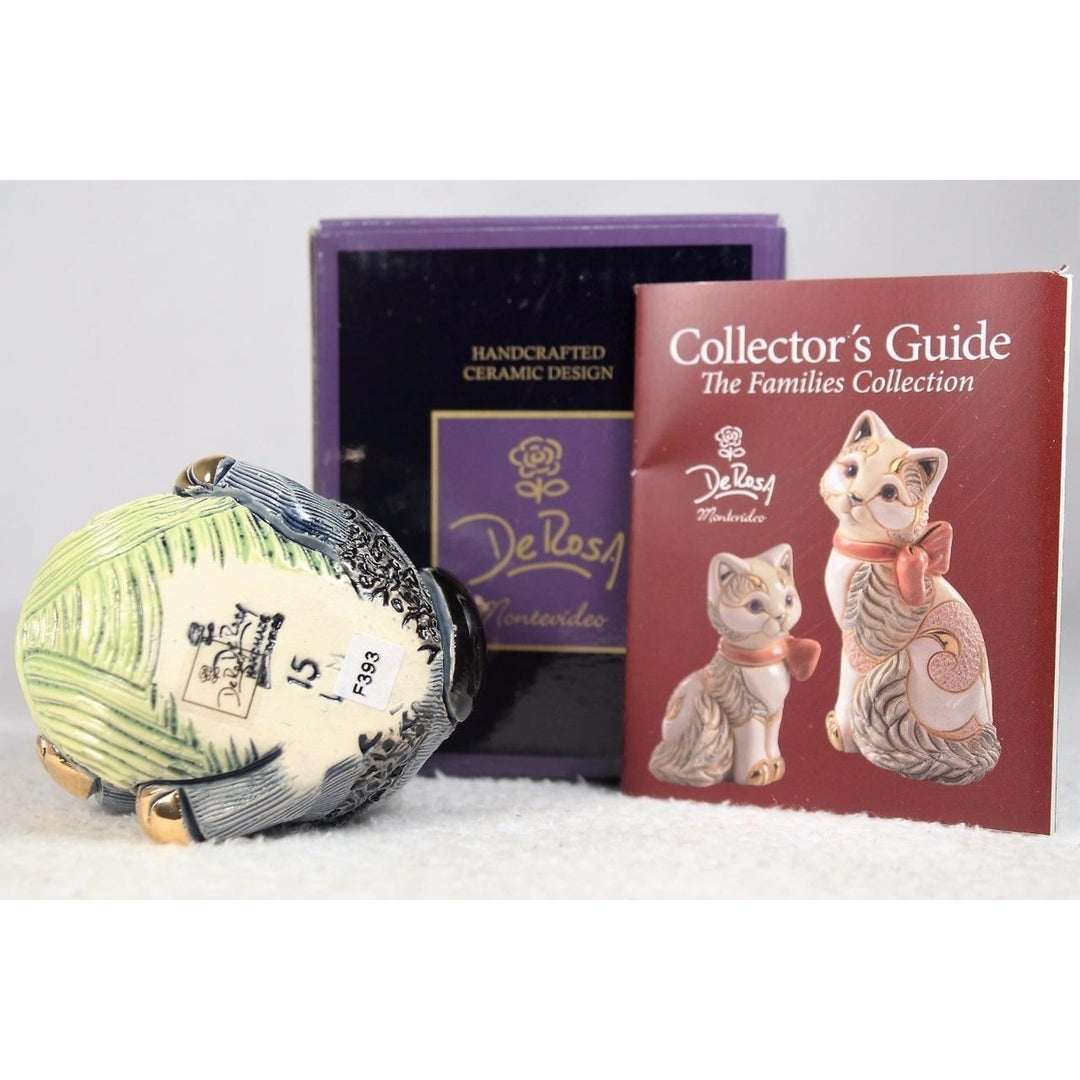 DeRosa Rinconada Family Collection Kitten With Yarn Ball F393 In Box Image 4