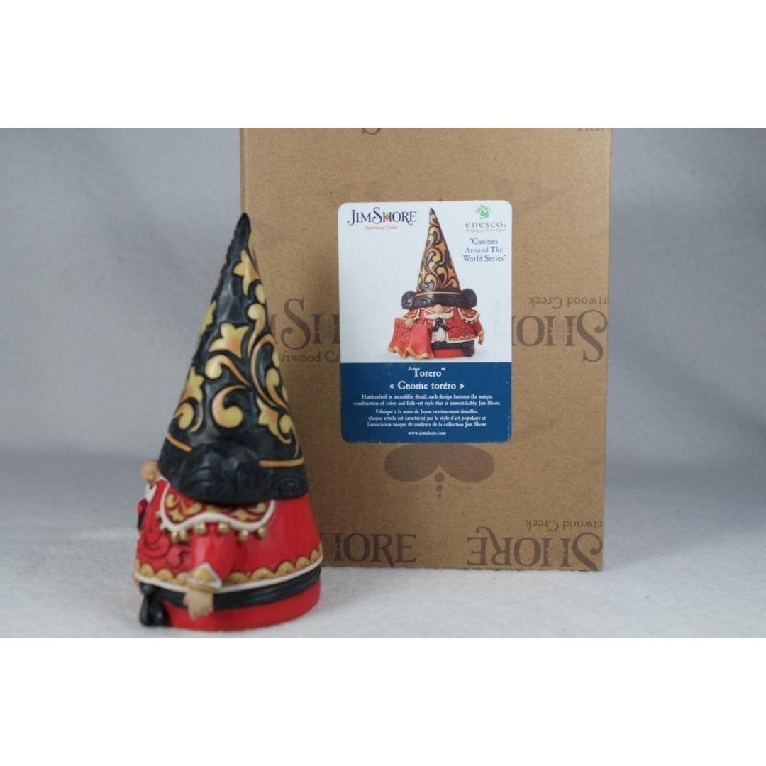 Jim Shore Torero Spanish 2024 Gnomes Series Figurine 6014410 In Box Image 4