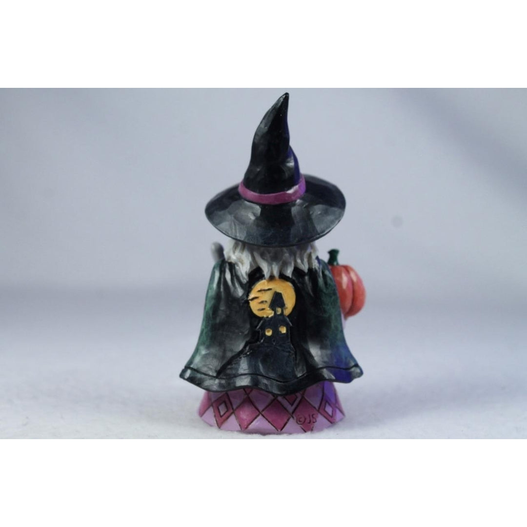 Jim Shore Mini Witch With Pumpkin Friendly Witch 2024 6014477 In Box Image 4