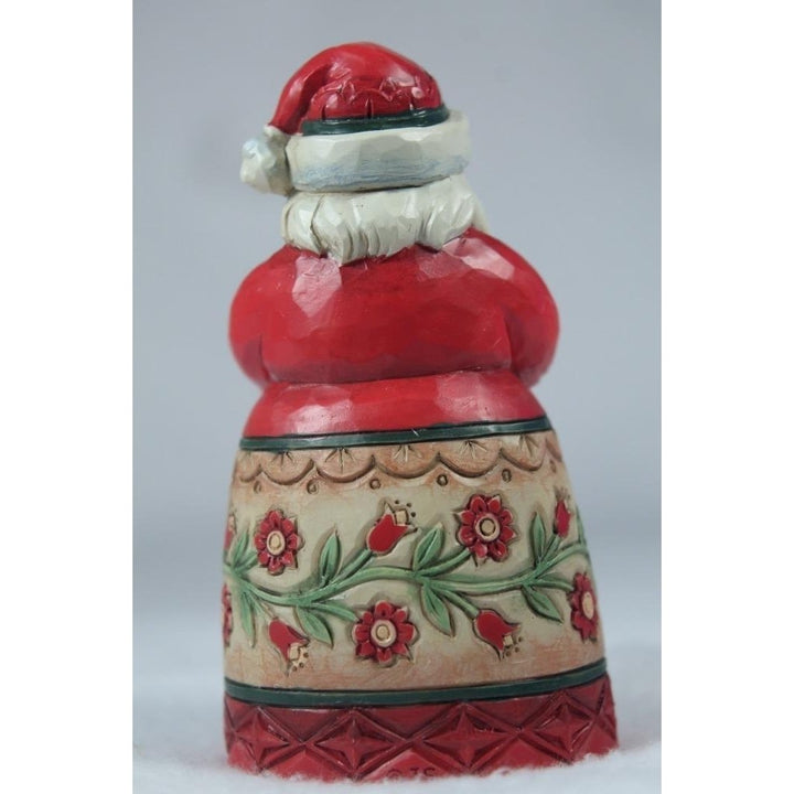 Jim Shore Santa Holding Heart 2023 Mini Size 6012959 In Box Image 2