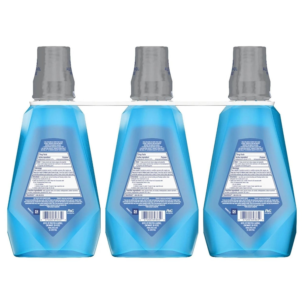 Crest ProHealth Advantage Rinse Smooth Mint (33.8 Fluid Ounce 3 Pack) Image 2