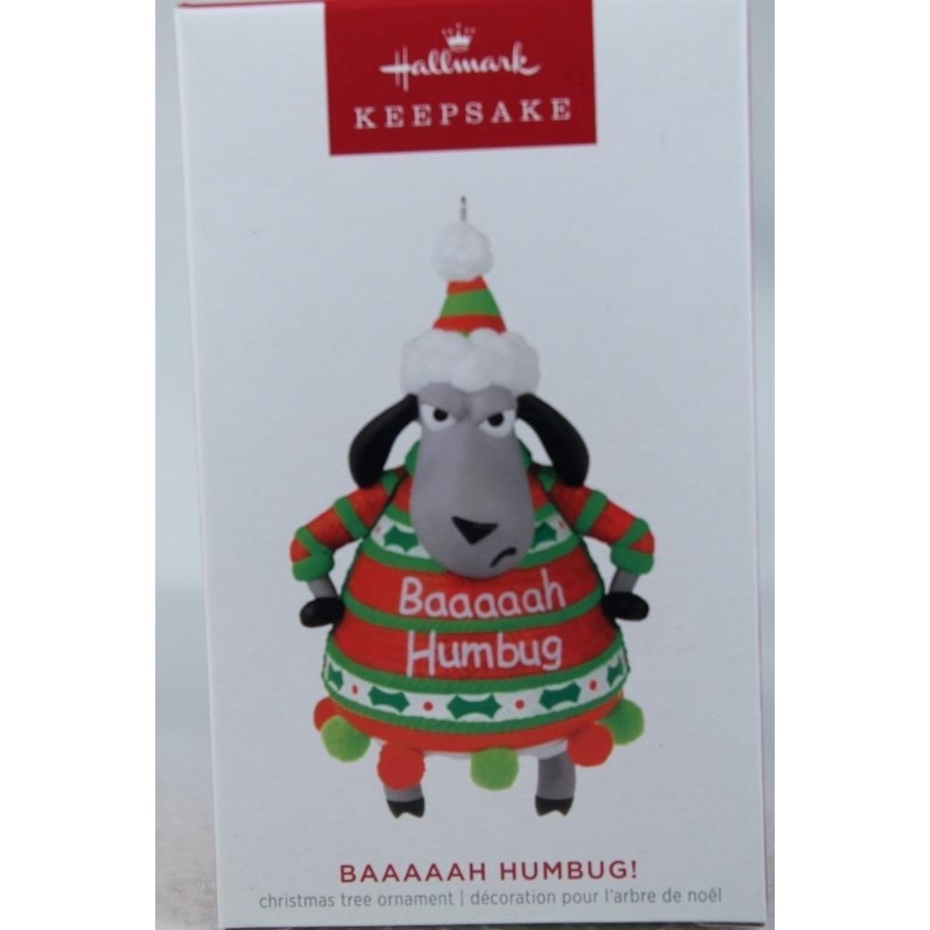 Hallmark Baaaaah Humbug! 2023 Sheep Ornament In Box Image 2