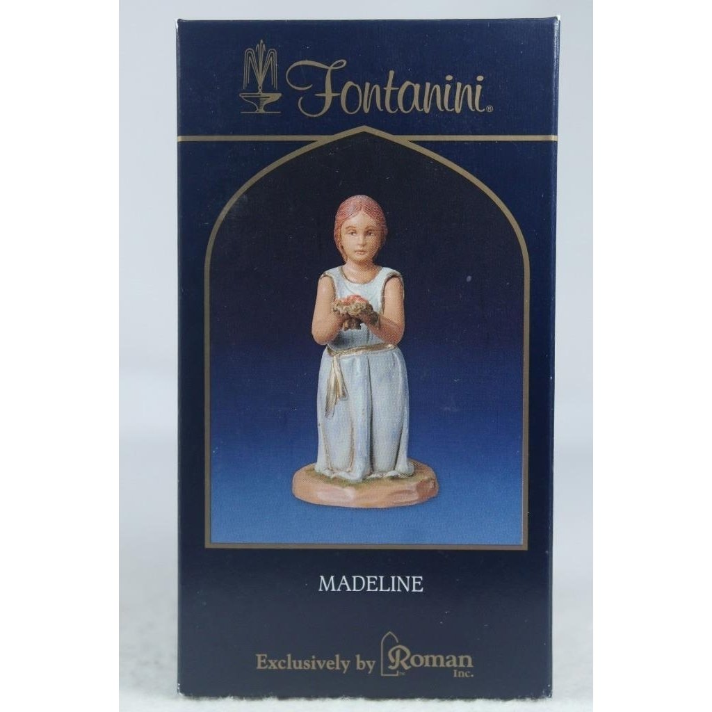 Fontanini -Italy Madeline With Roses 5" Series - Christianity 54038 In Box Image 2