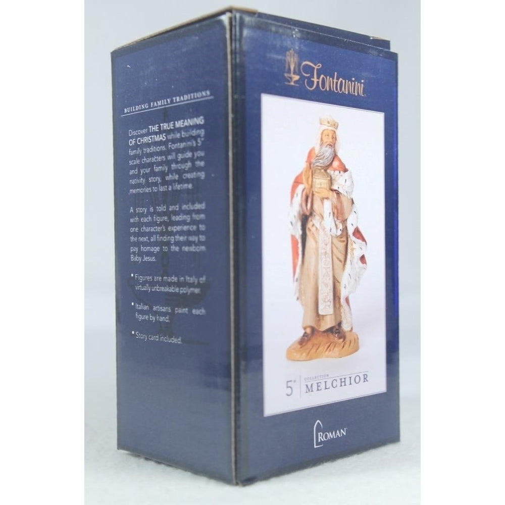 Fontanini-Made In Italy King Melchior 5" Collection 72188 In Box Image 2