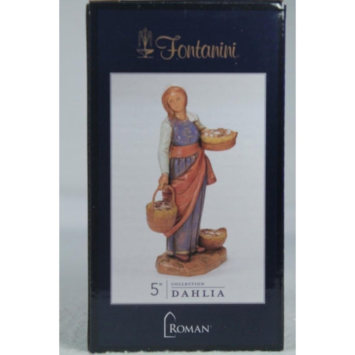 Fontanini -Italy Dahlia Villager - 5" Coll. - Christianity - 59814 In Box Image 2