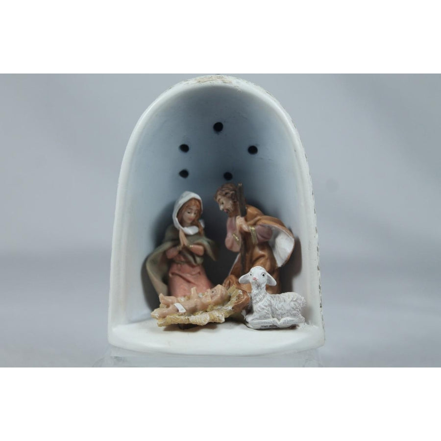 Fontanini-Made In Italy Holy Family LED Light 2024 Event Orn 57024 In Box Image 1