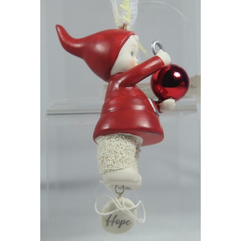 Snowbabies Dept 56 Christmas Hope 2021 Ornament 6008640 In Box Image 2