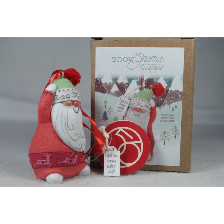 Dept 56 Snowpinions Snowgnome I Love You Gnome Matter What Orn 6011499 Image 3