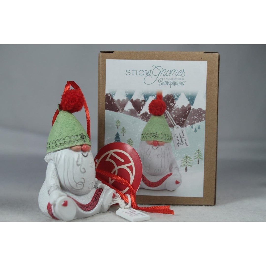 Dept 56 Snowpinions Snowgnome Theres Gnome Such Thing Ornament 6011503 Image 3