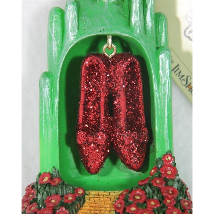 Jim Shore and Wizard of Oz Ruby Slippers Ornament - 2024 - in Box 6015044 Image 3