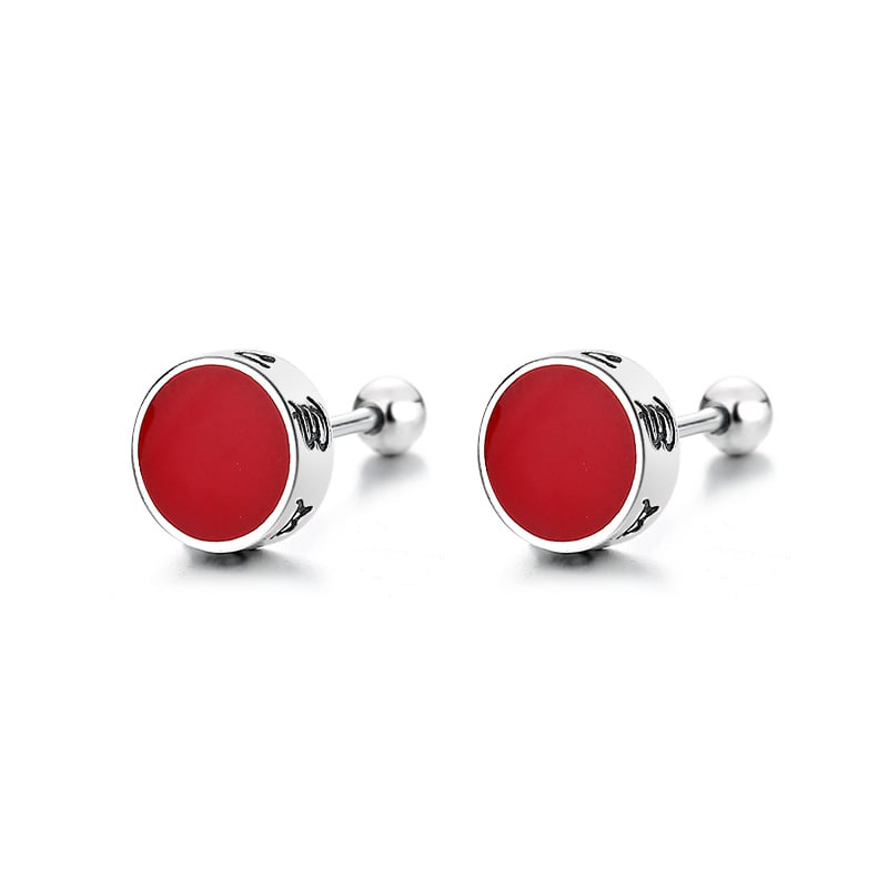 Trendy high -level sensor ear decoration retro sweet temperament Nanyang shell pearl 925 Tremella earring earrings Image 4