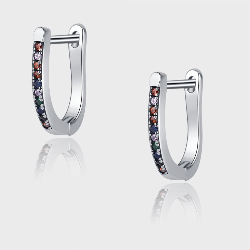S925 Tremella Tremella Womens INS Wind Korean Blue Ear Jewelry Design Sensory Earlier Earrier Earlier Image 1