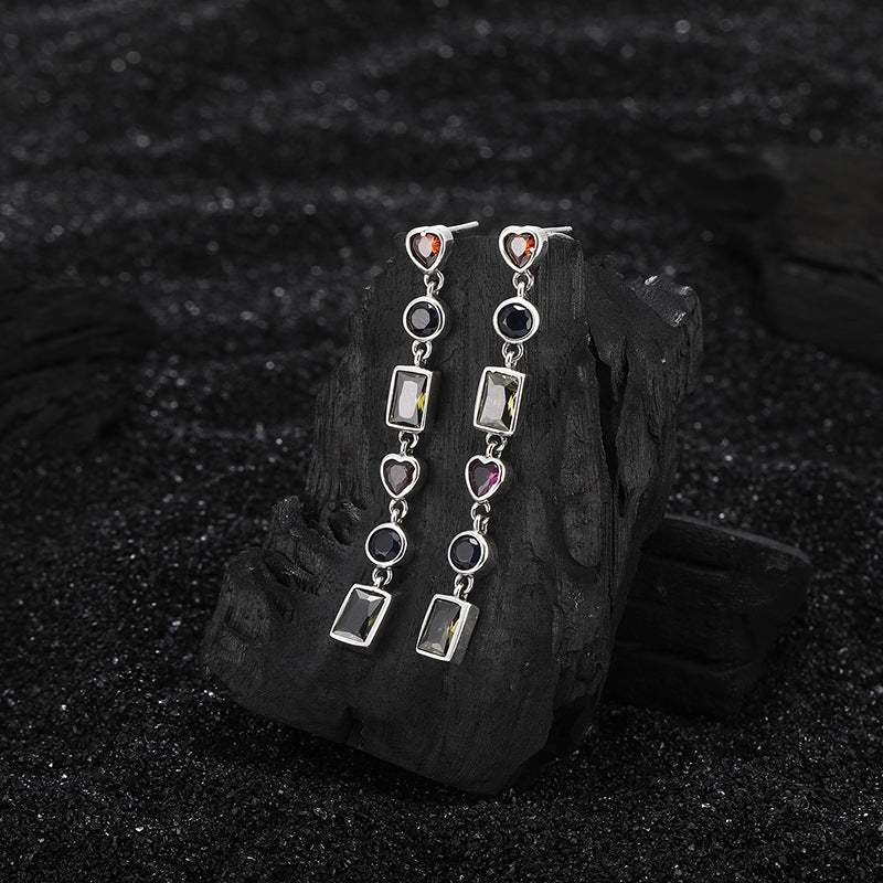 Matsumoto Clane Ten co -branded earrings S925 sterling silver Japanese INS wind niche handmade earrings 0807A Image 3