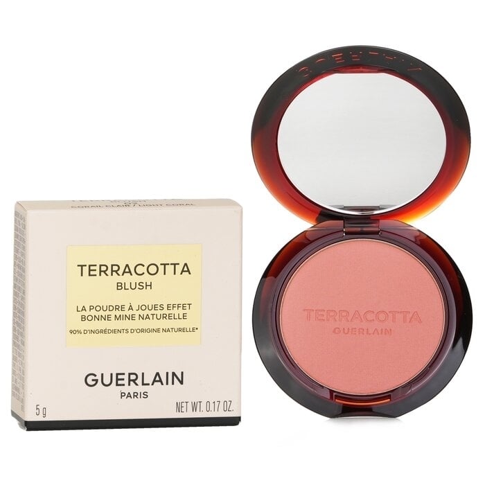 Guerlain - Terracotta Blush The Natural Healthy Glow Powder Blush - 02 Corail Clair(5g/0.17oz) Image 2