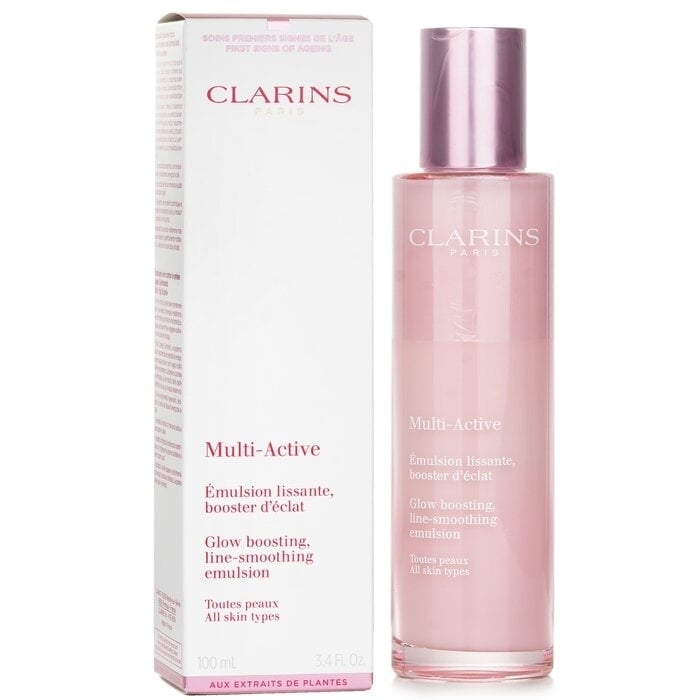 Clarins - Multi-Active Glow Boosting Line-Smoothing Emulsion All Skin Types(100ml/3.4oz) Image 2