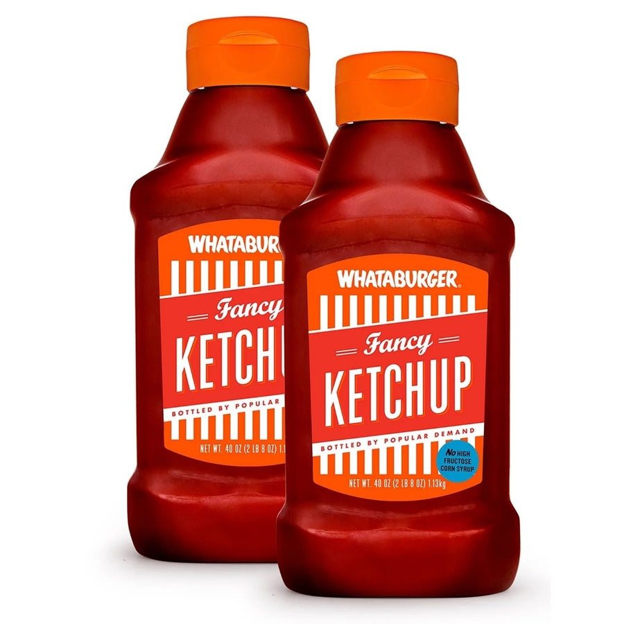 Whataburger Fancy Ketchup 40 Ounce (Pack of 2) Image 1