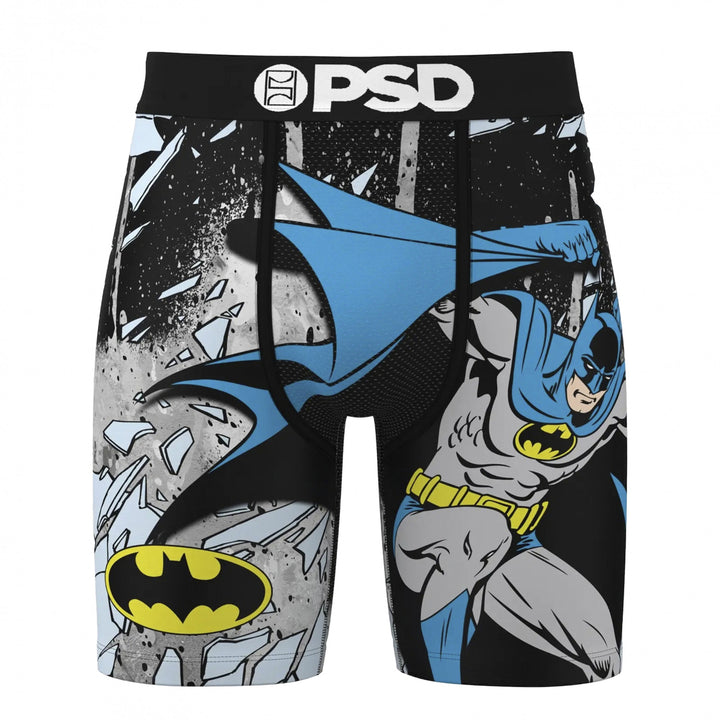 Batman Shattering Glass PSD Boxer Briefs Image 1