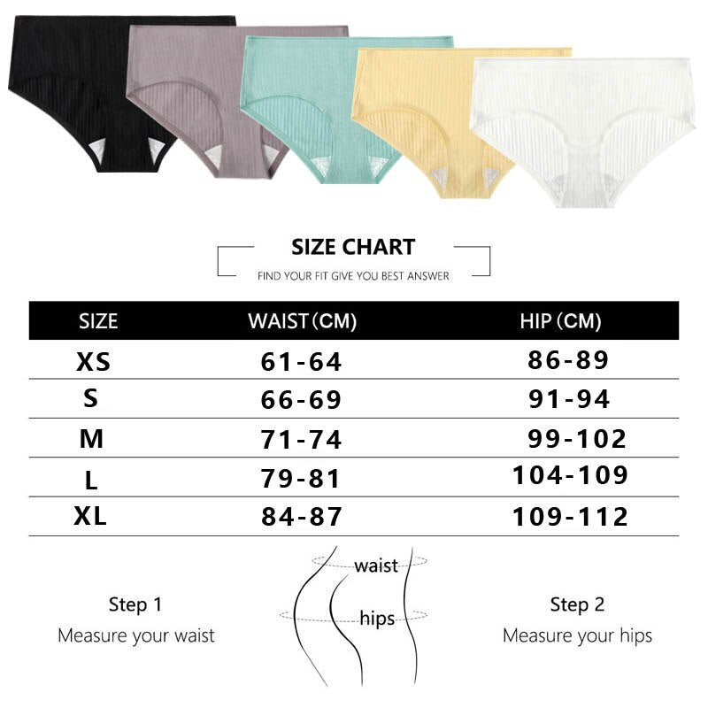 Women Fashion 3PCS/Set Panties Underwear Seamless Plus Size Briefs Low-Rise Soft Panty Underpants Female Lingerie Image 2