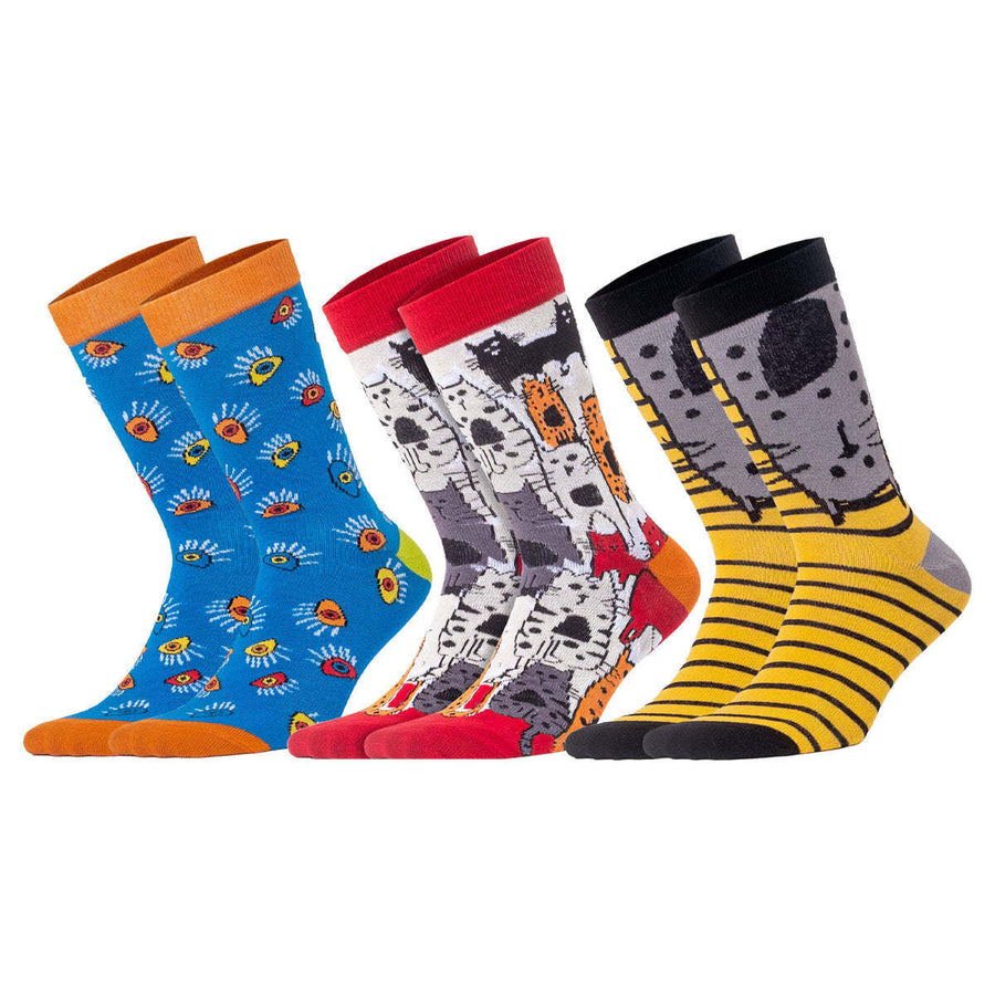 3 Pairs Womens Sock Set Image 1