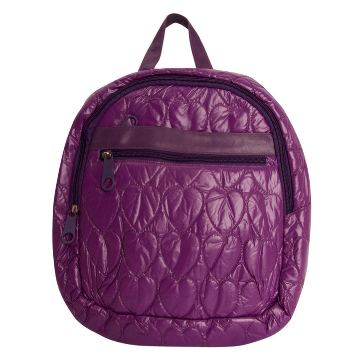 Purple Backpack With Adjustable Shoulder Strap Image 1